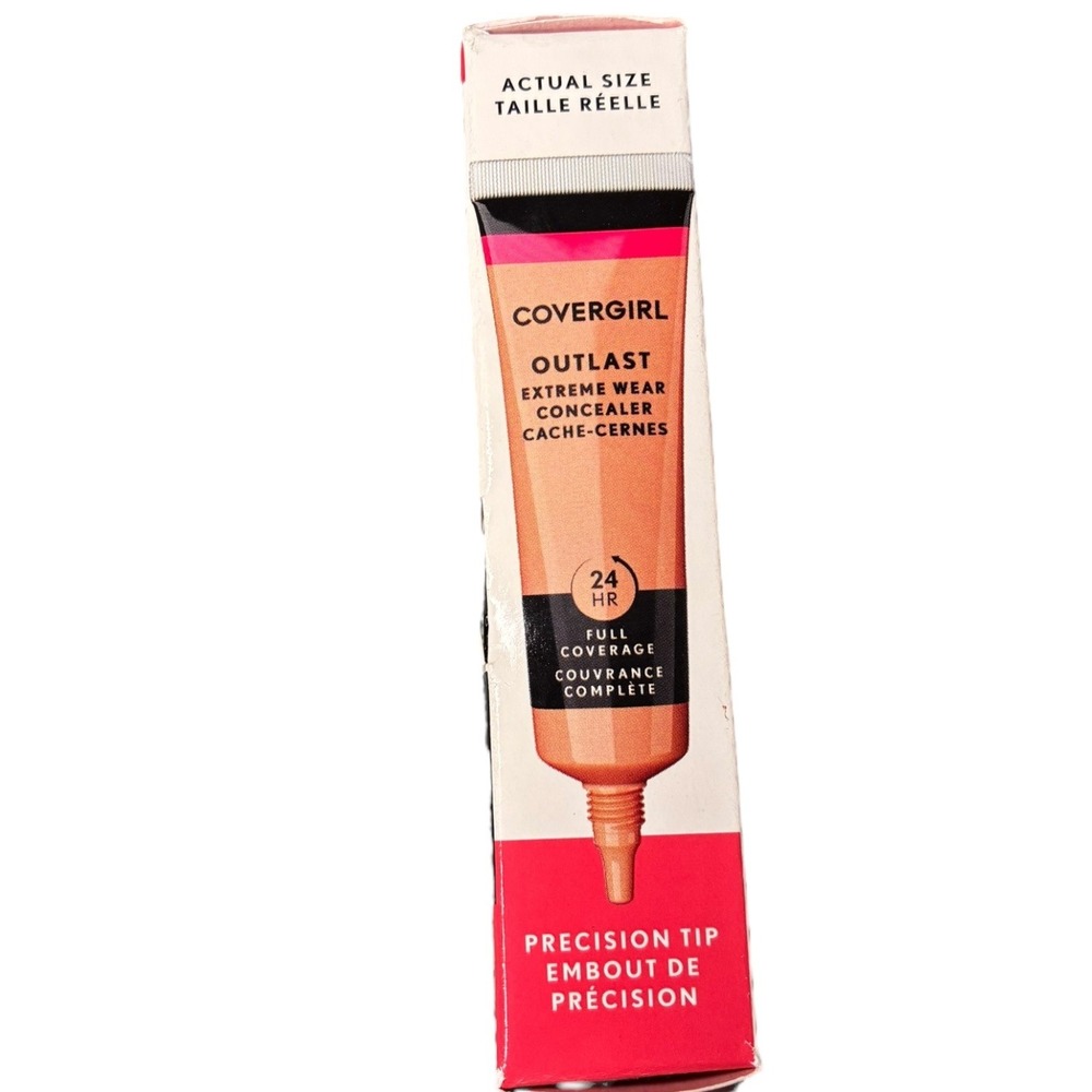 Covergirl Outlast Extreme Wear Concealer 845 Warm Beige Full Coverage New In Box